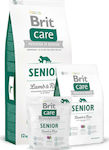 Brit Care Senior 3kg Ξηρά Τροφή χωρίς Σιτηρά για Ηλικιωμένους Σκύλους με Αρνί και Ρύζι