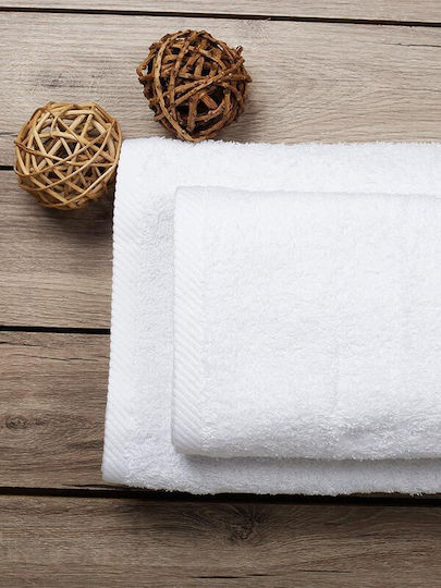 Sunshine Hotel Face Towel 100x50 cm 500gsm White