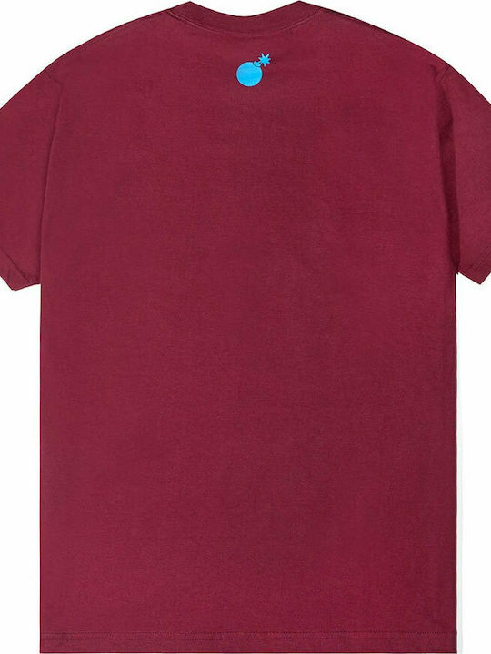 The Hundreds Start Over Men's Short Sleeve T-shirt Burgundy