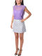 Mini Rock Polka Dot Silber