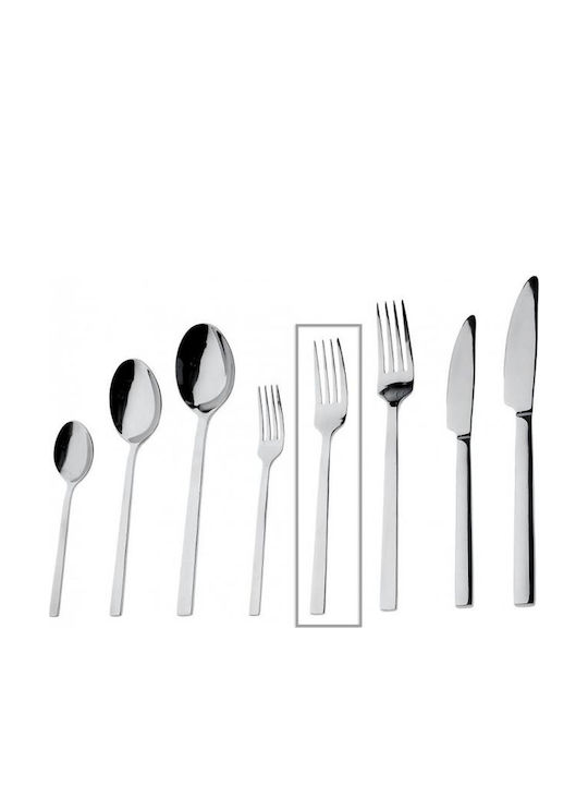 Espiel Inox Fruit/Dessert Fork Set Silver Divine 19cm 12pcs