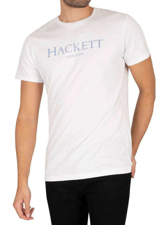 Hackett Herren T-Shirt Kurzarm Weiß