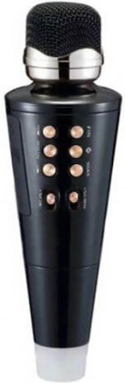 Andowl Kabelloses Karaoke-Mikrofon Q-2711 Q-2711 Schwarz