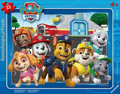 Puzzle pentru Copii Paw Patrol pentru 4++ Ani 33buc Ravensburger