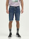 Emerson Herrenshorts Jeans Middle Blue
