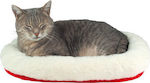 Trixie Cuddly Κρεβάτι Γάτας σε Κόκκινο/Λευκό χρώμα 47x38cm