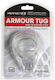 Perfect Fit Brand Armour Tug Cock Ring Schwanz & Hoden Transparent