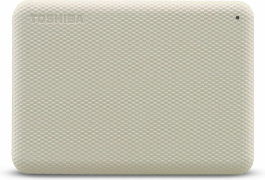 Toshiba Canvio Advance 2020 USB 3.0 Εξωτερικός HDD 2TB 2.5" Μπεζ