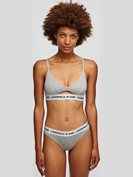 Γυναικεία String 2Pack Γκρι
