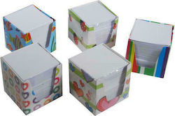 Next Sticky Note Pads in Cube 750 Sheets White 8x8pcs (Μiscellaneous colours)