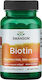 Swanson Biotin High Potency Vitamin for Hair, Skin & Nails 10000mcg 60 softgels