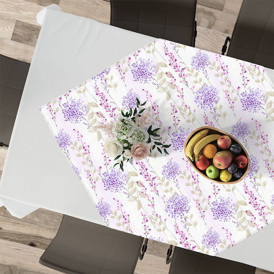 Lino Home Καρέ Valquiria 501 Mauve 90x90εκ.