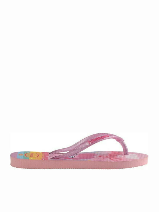 Havaianas Παιδικές Σαγιονάρες Flip Flops Ροζ Ki...