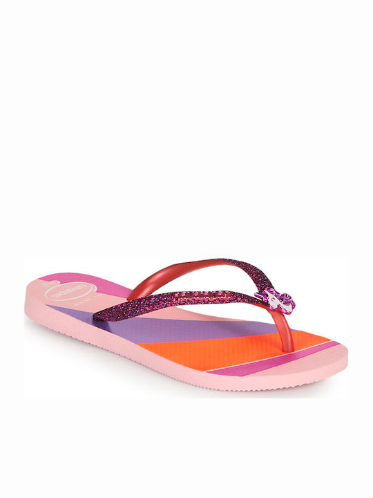 Παιδικές Σαγιονάρες Flip Flops Φούξια