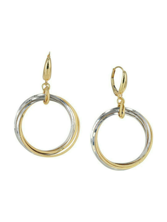 VITOPOULOS Earrings Yellow - White Gold 14K