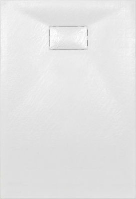 vidaXL Rectangular Acrylic Shower White 70x120x2.6cm