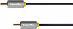 Kruger & Matz KM1202 RCA-Stecker - RCA-Stecker 1,8 m