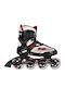 Powerslide Flyte 84 AL Inline Rollers Schwarz Erwachsene/Kinder