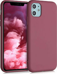 KWmobile Back Cover Silicon Roz (iPhone 11)