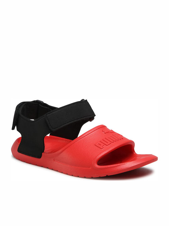 PUMA Divecat Rote Kindersandalen