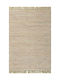 Tzikas Carpets 30160-012 Χειροποίητο Χαλί Εξωτερικού Χώρου Διάδρομος με Κρόσια Beige - Red 67x150cm