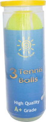 Summer Club Beach Rackets Balls Set of Balls for Rackets 3pcs