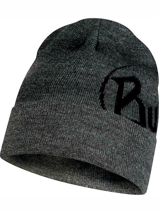 Buff 120854-938 Ribbed Beanie Cap Gray