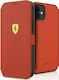 Ferrari On Track Perforated Carte Piele Roșu (i...