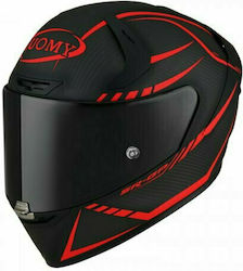 Suomy SR-GP Carbon Full Face Helmet 1250gr Supersonic Matt KSSG0002XS