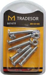 Tradesor Βίδα με Διάμετρο M6 και Μήκος 40mm