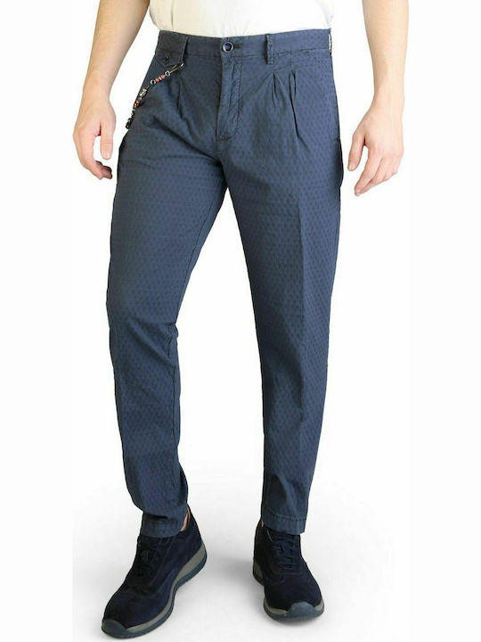 Yes Zee Herrenhose Elastisch Blau