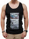 Basehit Men's Sleeveless Blouse Black