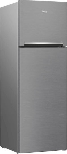 Beko Kühlschrank mit Doppeltür 313Es NoFrost H172xB59.5xT65.5cm. Inox RDNE350K30XBN
