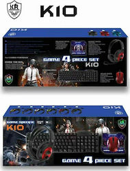 KR Game Set K10 Membrane - Set with Mouse (English US)