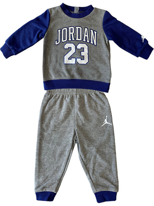 Jordan Kinder Sweatpants Set - Jogginganzug Gra...