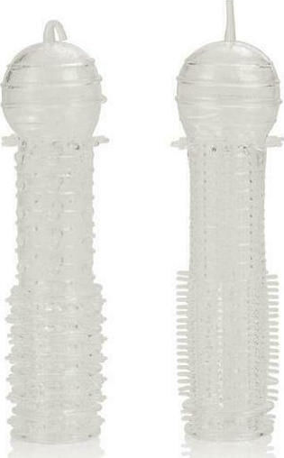 Calexotics Senso Sleeves Προέκταση Πέους Διάφανη 12.7cm