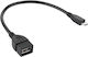 Cabletech Μετατροπέας micro USB male σε USB-A female 1τμχ DM-2908