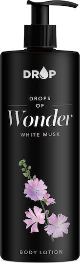 Drop Cosmetics Moisturizing Lotion Body with Aroma White Musk for Dry Skin 200ml