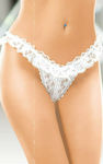 Softline 2265 String Femei Sexy Șir de caractere White 559122652