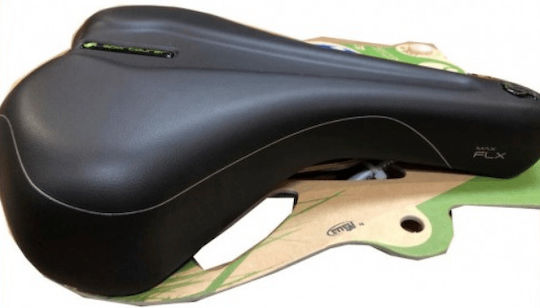 Selle Italia Sportourer Max Flx Σέλα Ποδηλάτου Μαύρη 269 x 205 mm