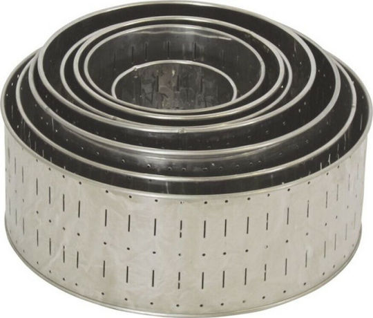 Biofan Καλούπι Τυριού Στρογγυλό Inox Φ16xΥ11cm