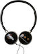 GJBY GJ-06A Wired On Ear Headphones Black