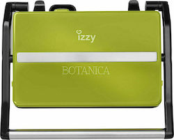 Izzy Panini Botanica IZ-2005 800W για 2 Τοστ Πράσινη Izzy Panini Botanica IZ-2005 800W για 2 Τοστ Πράσινη