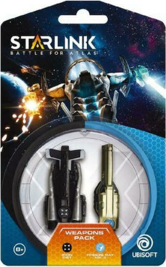 Ubisoft Starlink Iron Fist & Freeze Ray Bătălia Dintre Iron Fist Și Freeze Ray Pentru Atlas Armă Figura De Acțiune 10cm