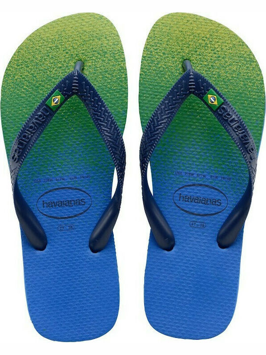 Havaianas Brazil Fresh Men's Slides Blue