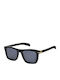 David Beckham Men's Sunglasses with Black Plastic Frame and Black Lens DB 7000/S 2M2/IR