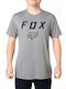 Fox T-shirt Bărbătesc cu Mânecă Scurtă Gri 24578-185