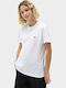 Dickies Mapleton Damen Sportlich T-shirt Weiß