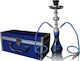 Mado Ναργιλές Mado Shisha Διπλός 48cm Blue