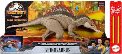 Παιχνιδολαμπάδα Jurassic World Spinosaurus Δεινόσαυρος που "Δαγκώνει" για 3+ Ετών Mattel
